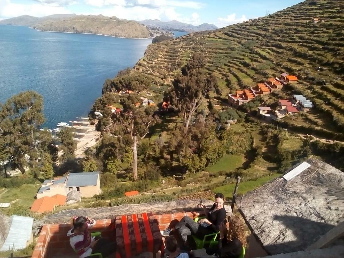 Las Cabanas Lodge Isla del Sol 外观 照片